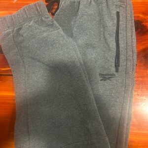 Reebok Charcoal Athletic Pants
